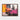 Urban Color Blocks Framed Canvas (Walnut) / 40 x 30