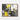 Urban Contrast Palette Framed Canvas (Walnut) / 14 x 11