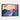 Vibrant Sunset Hills Framed Canvas (Black) / 30 x 20