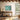 Serene Geometric Harmony Framed Canvas (Walnut) / 32 x 24