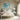 Azure Brushstroke Symphony Framed Canvas (Black) / 14 x 11