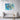Azure Brushstroke Symphony Canvas Wrap / 30 x 20