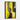 Geometric Yellow Intrigue Framed Canvas (Black) / 20 x 30