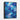 Azure Geometric Symphony Framed Canvas (Black) / 11 x 14