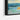 Serene Seascape Mosaic Framed Canvas (Black) / 48 x 32