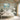 Serene Seascape Mosaic Framed Canvas (Black) / 14 x 11