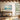 Serene Seascape Mosaic Framed Canvas (Walnut) / 48 x 32