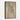 Abstract Golden Cascade Framed Canvas (Black) / 32 x 48