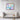 Serene Chromatic Mosaic Framed Canvas (Walnut) / 48 x 32