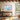 Serene Chromatic Mosaic Framed Canvas (Walnut) / 48 x 32