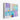 Serene Chromatic Mosaic Canvas Wrap / 14 x 11