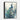 Whimsical Peacock Splendor Framed Canvas (Black) / 11 x 14