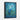 Mystical Peacock Splendor Framed Canvas (Black) / 18 x 24