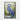 Vibrant Heron Elegance Framed Canvas (Black) / 32 x 48
