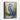 Vibrant Heron Elegance Framed Canvas (Walnut) / 16 x 20