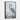 Blue Heron Abstract on the Shore Framed Canvas (Black) / 32 x 48