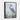 Blue Heron Abstract on the Shore Framed Canvas (Black) / 18 x 24