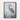 Blue Heron Abstract on the Shore Framed Canvas (Walnut) / 18 x 24