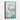 Floral Flamingo Splendor Framed Canvas (Walnut) / 32 x 48