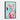 Whimsical Flamingo Colors Framed Canvas (Black) / 32 x 48