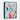 Whimsical Flamingo Colors Framed Canvas (Black) / 16 x 20