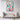 Whimsical Flamingo Colors Framed Canvas (Walnut) / 32 x 48