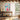 Whimsical Flamingo Colors Framed Canvas (Walnut) / 32 x 48