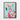 Whimsical Flamingo Colors Framed Canvas (Walnut) / 18 x 24