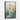 Serene Heron Among the Reeds Framed Canvas (Black) / 32 x 48