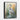 Serene Heron Among the Reeds Framed Canvas (Black) / 16 x 20