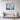 Colorful Regatta Brushstrokes Framed Canvas (Walnut) / 48 x 32