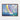 Colorful Regatta Brushstrokes Framed Canvas (Walnut) / 32 x 24