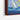 Colorful Regatta Brushstrokes Framed Canvas (Walnut) / 32 x 24