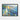 Coastal Brushstrokes Framed Canvas (Black) / 40 x 30