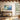 Coastal Brushstrokes Framed Canvas (Walnut) / 48 x 32
