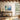 Coastal Brushstrokes Framed Canvas (Walnut) / 32 x 24