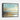 Coastal Abstract Serenity Framed Canvas (Black) / 10 x 8