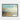 Coastal Abstract Serenity Framed Canvas (Black) / 14 x 11