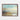Coastal Abstract Serenity Framed Canvas (Walnut) / 32 x 24