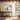Coastal Essence Abstract Framed Canvas (Walnut) / 48 x 32