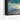 Dynamic Ocean Hues Framed Canvas (Black) / 30 x 20