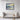 Majestic Waves Glow Framed Canvas (Black) / 24 x 18