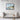 Serene Lighthouse View Framed Canvas (Walnut) / 30 x 20