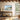 Serene Lighthouse View Framed Canvas (Walnut) / 48 x 32