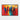 Rhythmic Color Fusion Framed Canvas (Black) / 48 x 32