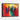 Rhythmic Color Fusion Framed Canvas (Black) / 40 x 30