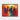 Rhythmic Color Fusion Framed Canvas (Black) / 20 x 16