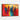Rhythmic Color Fusion Framed Canvas (Walnut) / 48 x 32
