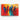 Rhythmic Color Fusion Canvas Wrap / 48 x 32