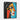 Cubist Facial Harmony Framed Canvas (Black) / 11 x 14